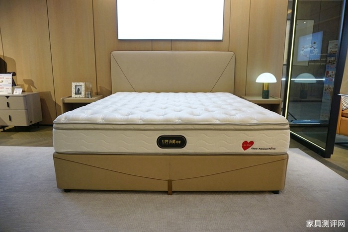 芝华仕5星软床测评:多面设计将高级质感带入小卧室 床垫软糯宜睡眠(型号:情书床架+玫瑰心语床垫)(图4) 4_副本.jpg