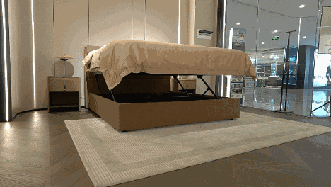 芝华仕5星软床测评:“手拿包”&“瑞士卷”造型有机结合 肤感面料和细节处理做足个性(型号:嘉美电动床架)(图20) image020.gif