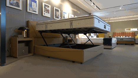 芝华仕5星床垫测评:极简美学设计 柔缓治愈睡感 让小家显高级有质感(型号:西奥多套床)(图20) 20.GIF