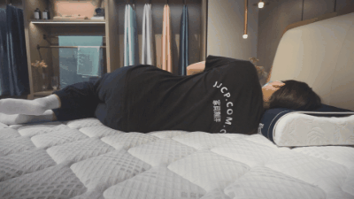 芝华仕5星软床测评:双床屏撞色设计 打造活力空间 床垫软糯宜睡眠(型号:芝初床架+芝初床垫)(图30) 30.gif