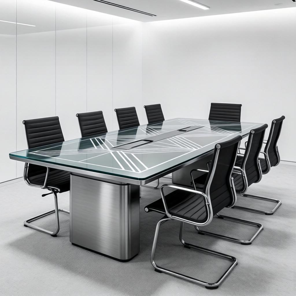真新街道专享：会议室定制会议桌(图1)