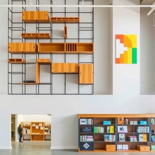 徐汇区文化驿站：个性化展示墙制作(图1)