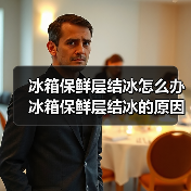 冰箱保鲜层结冰怎么办 冰箱保鲜层结冰的原因及解决方法【详解】（图4）