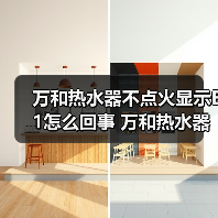 万和热水器不点火显示E1怎么回事 万和热水器不点火显示E1的原因及解决方法【详解】（图4）