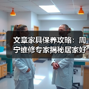 文章家具保养攻略：周宁维修专家揭秘居家好物的延寿秘诀（图4）