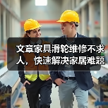 文章家具滑轮维修不求人，快速解决家居难题大揭秘（图3）