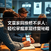 文章家具维修不求人：轻松掌握家居修复秘籍，一招解决各种难题（图1）