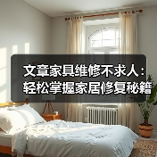 文章家具维修不求人：轻松掌握家居修复秘籍，一招解决各种难题（图4）