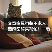 文章家具组装不求人，图解图解来帮忙！一看就会，告别繁琐组装烦恼（图1）
