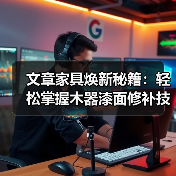 文章家具焕新秘籍：轻松掌握木器漆面修补技巧（图1）