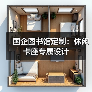 国企图书馆定制：休闲卡座专属设计（图3）