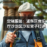 定制服务：浦东区音乐厅沙龙区沙发凳子打造（图1）