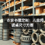 农家书屋定制：儿童阅读桌尺寸方案（图1）
