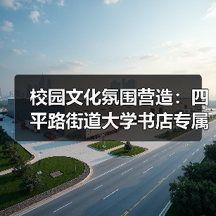 校园文化氛围营造：四平路街道大学书店专属桌椅（图2）