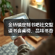 金桥镇定制书吧社交型读书会桌椅，品味书香人生（图1）