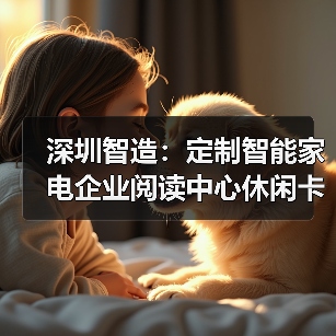 深圳智造：定制智能家电企业阅读中心休闲卡座设计（图1）