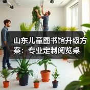 山东儿童图书馆升级方案：专业定制阅览桌（图1）