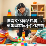 湖南文化驿站专属：儿童乐园家具个性化定制方案（图1）