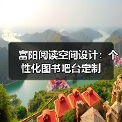 富阳阅读空间设计：个性化图书吧台定制（图3）