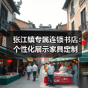 张江镇专属连锁书店：个性化展示家具定制（图4）