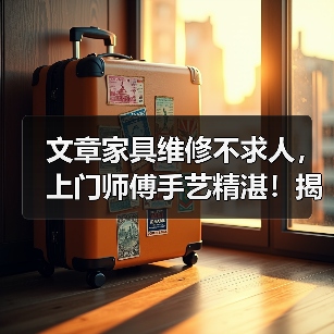 文章家具维修不求人，上门师傅手艺精湛！揭秘专业师傅的快速修复秘诀（图4）