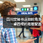 四川定制书店咖啡角落：一桌四椅的雅致配置（图4）