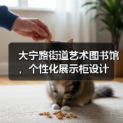 大宁路街道艺术图书馆,个性化展示柜设计(图1) 大宁路街道艺术图书馆,个性化展示柜设计(图1)