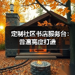 定制社区书店服务台：普遍高度打造（图4）