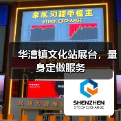 华漕镇文化站展台，量身定做服务（图2）