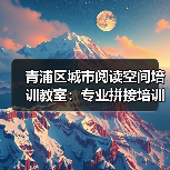 青浦区城市阅读空间培训教室：专业拼接培训桌定制（图3）