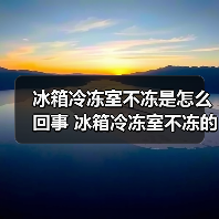 冰箱冷冻室不冻是怎么回事 冰箱冷冻室不冻的原因及解决方法【详解】（图3）