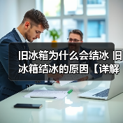旧冰箱为什么会结冰 旧冰箱结冰的原因【详解】（图1）