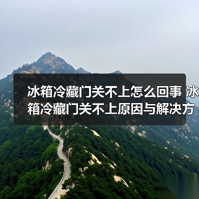 冰箱冷藏门关不上怎么回事 冰箱冷藏门关不上原因与解决方法【详解】（图1）