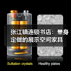 张江镇连锁书店：量身定做的展示空间家具（图4）