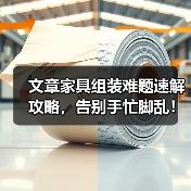 文章家具组装难题速解攻略,告别手忙脚乱!(图4) 文章家具组装难题速解攻略,告别手忙脚乱!(图4)