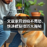 文章家具划痕不用愁，快速修复技巧大揭秘（图1）