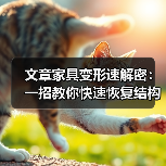 文章家具变形速解密：一招教你快速恢复结构稳固（图2）