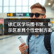 徐汇区学院图书馆,展示区家具个性定制方案(图4) 徐汇区学院图书馆,展示区家具个性定制方案(图4)