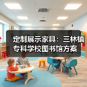 定制展示家具:三林镇专科学校图书馆方案(图1) 定制展示家具:三林镇专科学校图书馆方案(图1)