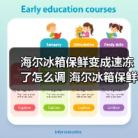 海尔冰箱保鲜变成速冻了怎么调 海尔冰箱保鲜变成速冻了的调节方法【详解】(图1) 海尔冰箱保鲜变成速冻了怎么调 海尔冰箱保鲜变成速冻了的调节方法【详解】(图1)