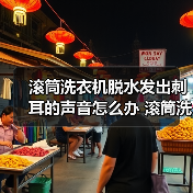 滚筒洗衣机脱水发出刺耳的声音怎么办 滚筒洗衣机脱水发出刺耳的声音的解决方案【详解】（图1）