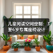 儿童阅读空间定制:3至6岁专属座椅设计(图2) 儿童阅读空间定制:3至6岁专属座椅设计(图2)
