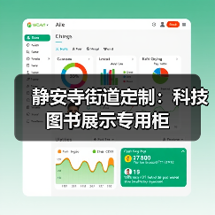 静安寺街道定制:科技图书展示专用柜(图1) 静安寺街道定制:科技图书展示专用柜(图1)