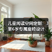 儿童阅读空间定制:3至6岁专属座椅设计(图1) 儿童阅读空间定制:3至6岁专属座椅设计(图1)