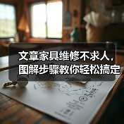 文章家具维修不求人，图解步骤教你轻松搞定！（图4）