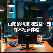 山阳镇科技阅览室：定制木柜新体验（图4）