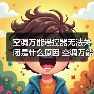 空调万能遥控器无法关闭是什么原因 空调万能遥控器无法关闭解决方法【详解】（图1）