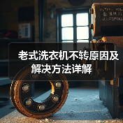 老式洗衣机不转原因及解决方法详解（图1）