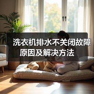 洗衣机排水不关闭故障原因及解决方法（图3）