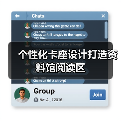 个性化卡座设计打造资料馆阅读区（图3）